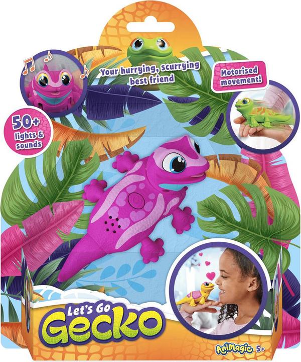 Immagine prodotto Goliath Toys DUPLIKAT Animagic Robot Gecko - Rosa