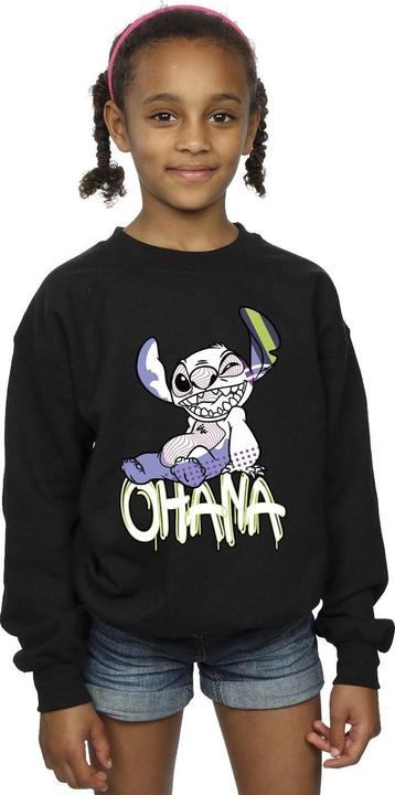 Image du produit Disney - Sweat LILO AND STITCH OHANA GRAFFITI - Fille (140, 146)