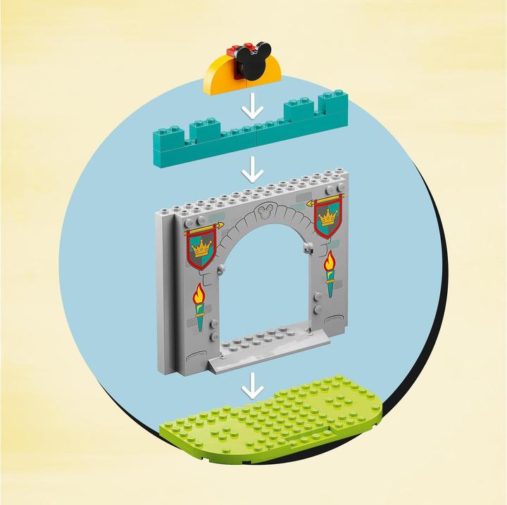 Actual product image LEGO Micky's castle adventure (10780, LEGO Disney)