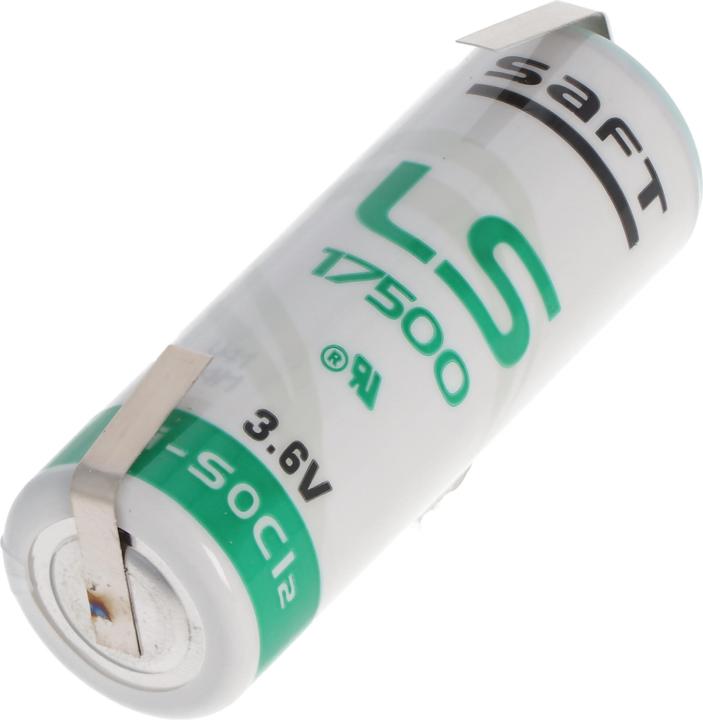 Immagine prodotto Saft Batteria LS17500, taglia A, con etichetta a saldare a forma di U (1 pz., 14500, 3600 mAh)