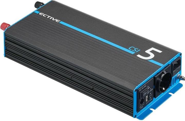Image du produit Ective CSI52 Onduleur sinusoïdal 500W/12V avec chargeur et NVS