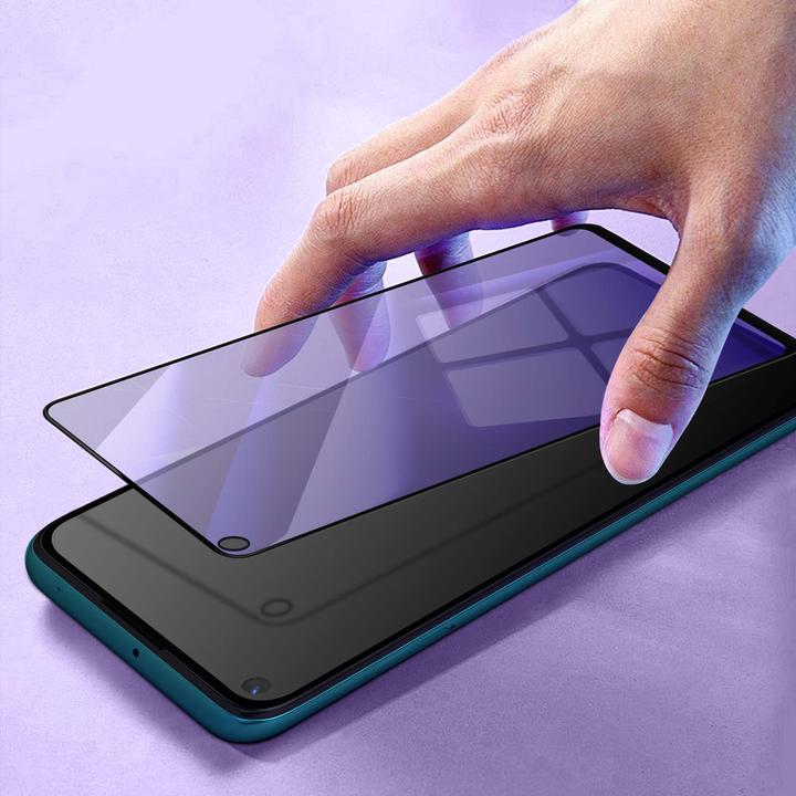 Actual product image Avizar BlueGuard glass display protection with blue light filter (1 Piece, Xiaomi Redmi Note 9)