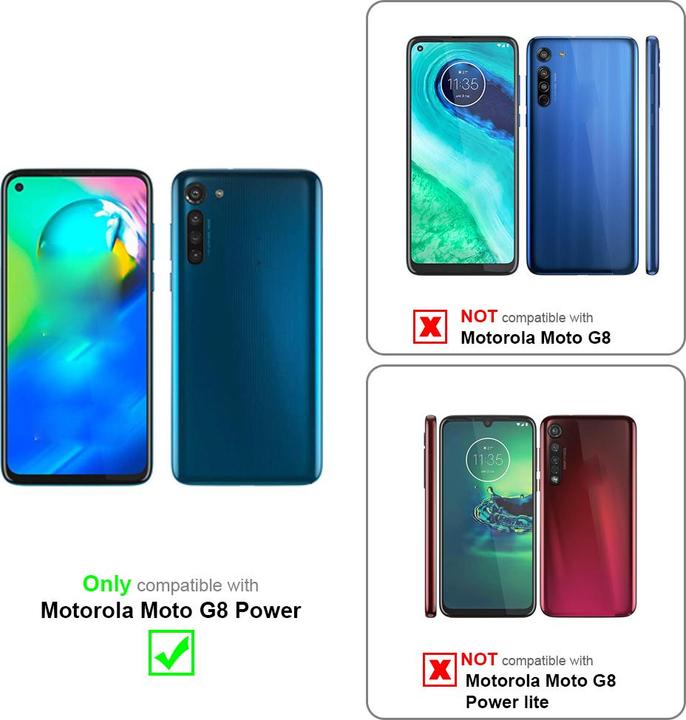 Produktbild Cadorabo Universale Schutzhülle Tasche mit Gürtelclip (Motorola Moto G8 Power)