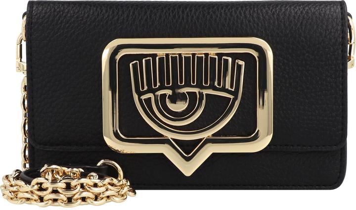 Chiara Ferragni Eyelike buckle Clutch Geldbörse 19.5 cm
