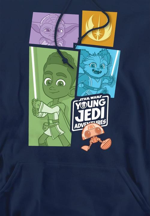 Produktbild Star Wars Young Jedi Adventure Kapuzenpullover (L)