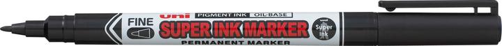 Uni-ball SUPER INK MARKER permanent marker, bullet tip (Black, 0.90 mm, 1 x)