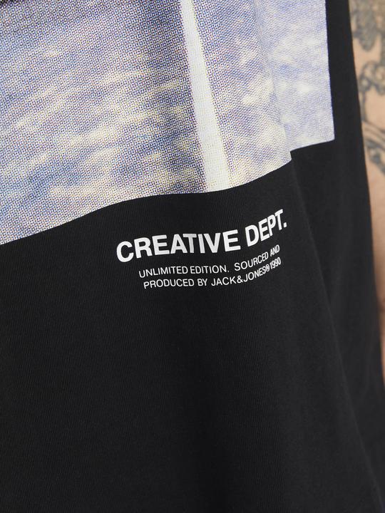 Produktbild Jack & Jones Gedruckt Rundhalsausschnitt T-shirt T-shirt (L)