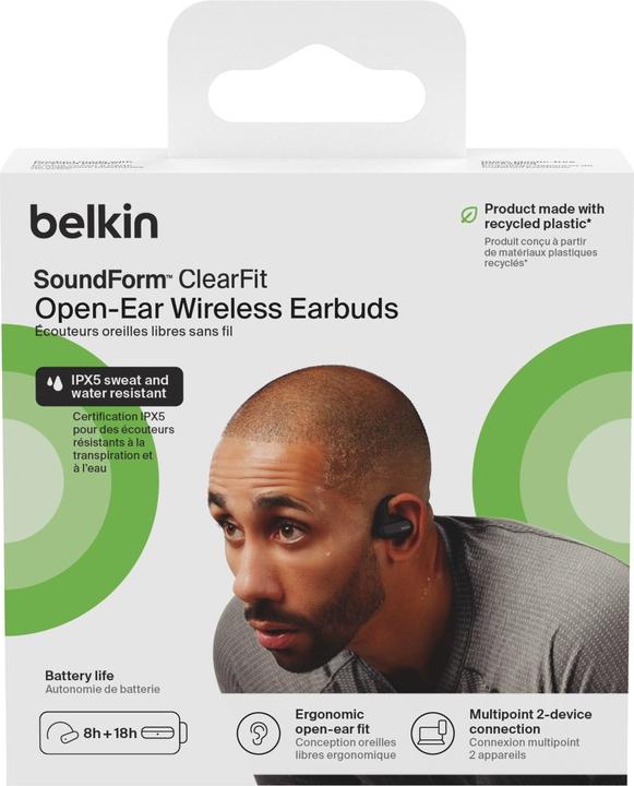 Produktbild Belkin SoundForm ClearFit (keine Geräuschunterdrückung, 8 h, Kabellos)