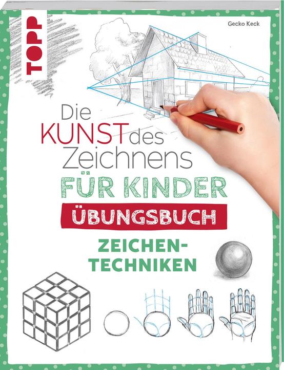 Immagine prodotto Die Kunst des Zeichnens für Kinder Übungsbuch - Zeichentechniken (Tedesco, Collo geco, 2024)