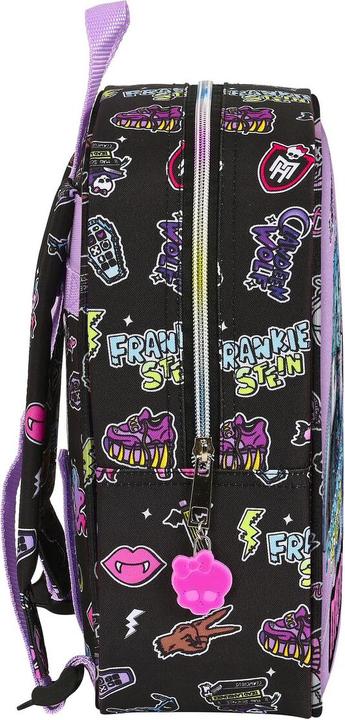 Actual product image Monster High School backpack Creep Black 22 x 27 x 10 cm