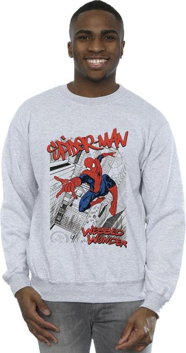 Immagine prodotto Spider-Man Sketch City Felpa Uomo (XL)