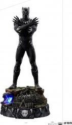 Actual product image Iron Studios MARVEL - Black Panther Deluxe- Statuette 1/10 Art Scale - 25.5cm