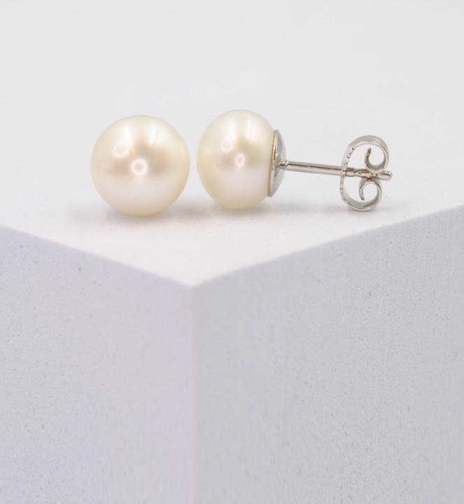 Immagine prodotto Muau Orecchini a perno (Oro bianco 750/18 carati)