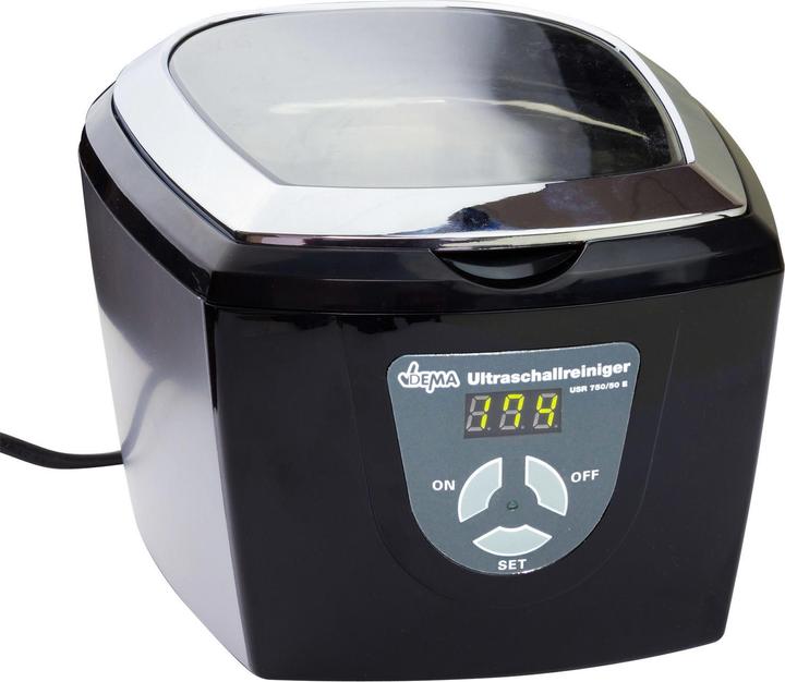 Produktbild Dema Ultraschallreiniger mit Korb + Zubehör (42 kHz, 750 ml)