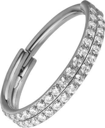 Produktbild Bijouteria Ohrpiercing (Titan, Kristall)