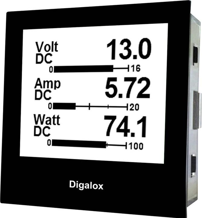 Actual product image TDE Instruments Digalox DPM72-MPN+-RS485 Digital Panel Meter
