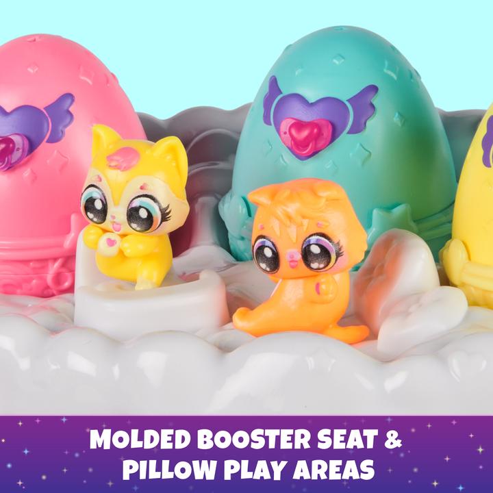 Produktbild Hatchimals EGG COL Hatch Neon Rainbow Basket GML