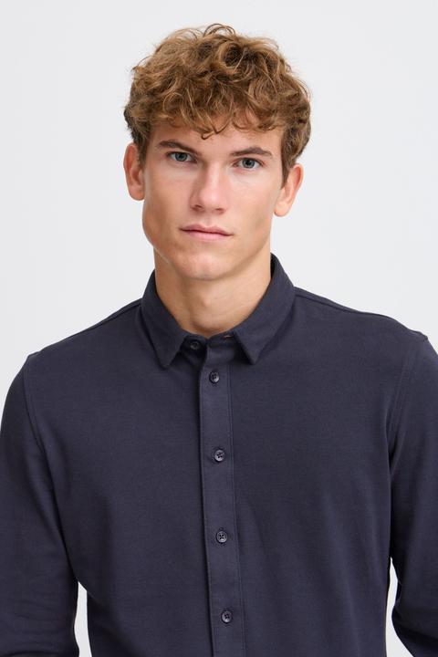 Actual product image Casual Friday CFARTHUR LS BU jersey piquet shirt 20505281 (M)