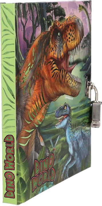 Image du produit Dino World - Diary With Padlock ( 0413244 ) (À rayures)