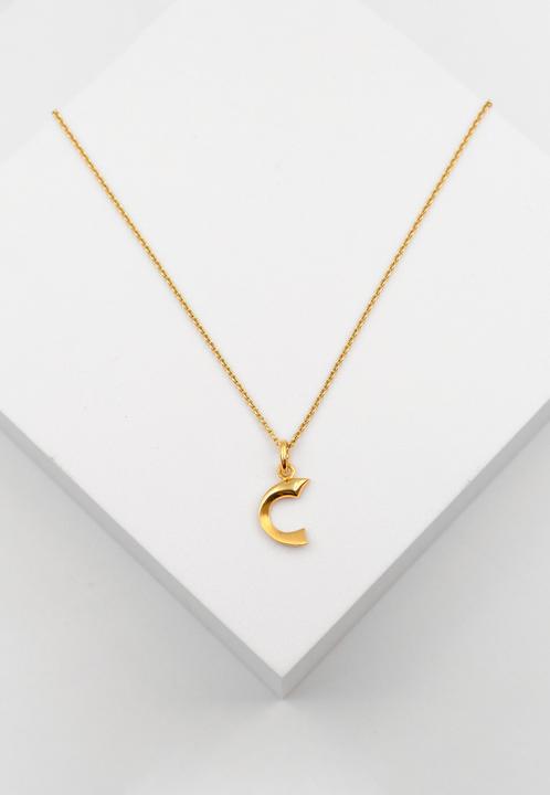 Produktbild Muau Buchstabe (750/18K Gelbgold)