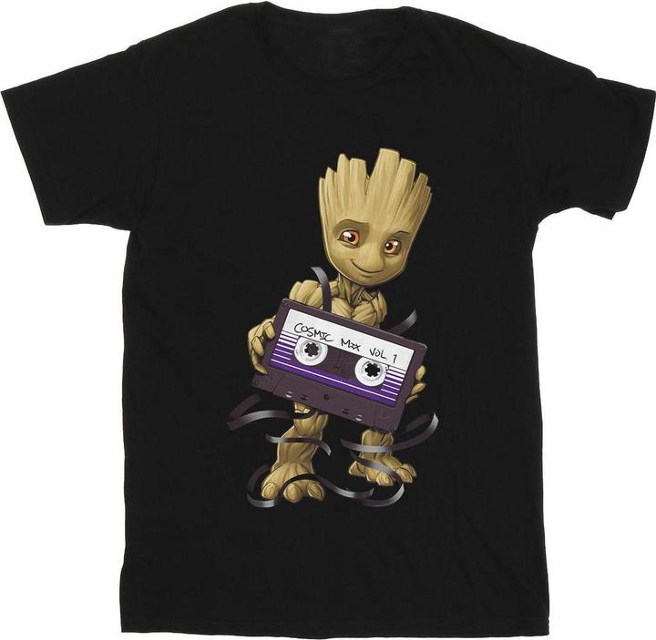 Guardians Of The Galaxy Groot Cosmic Tape TShirt