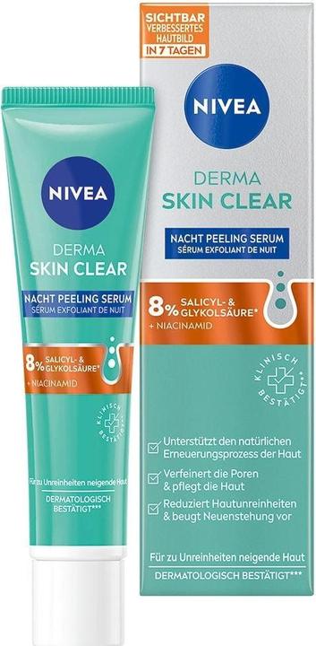 Image du produit NIVEA Derma Skin Clear Peel Ser de nuit (nouveau) 40 ml (40 ml)