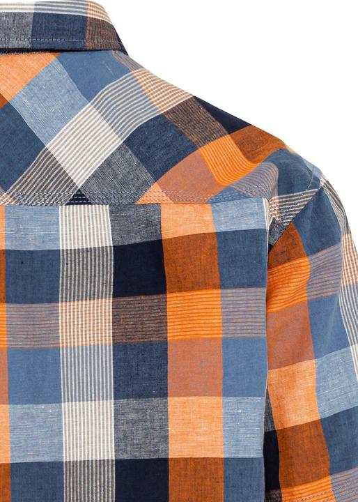 Image du produit Camel Active Chemise à carreaux en lin mélangé (M)
