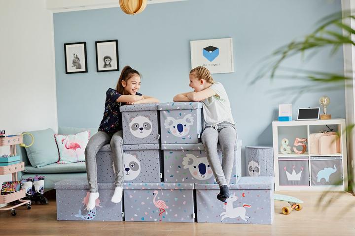 Actual product image Love it Store it Stool Happy Kids