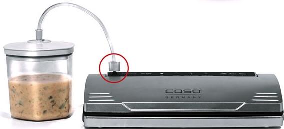 Actual product image Caso Vacuum container set (1.40 l)