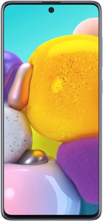 Produktbild Samsung Galaxy A71 EU (128 GB, Prism Crush Silver, 6.70", Dual SIM + SD, 64 Mpx, 4G)