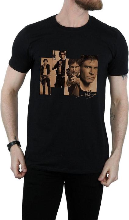 Immagine prodotto Star Wars Han Solo Photoshoot Maglietta Uomo (M)