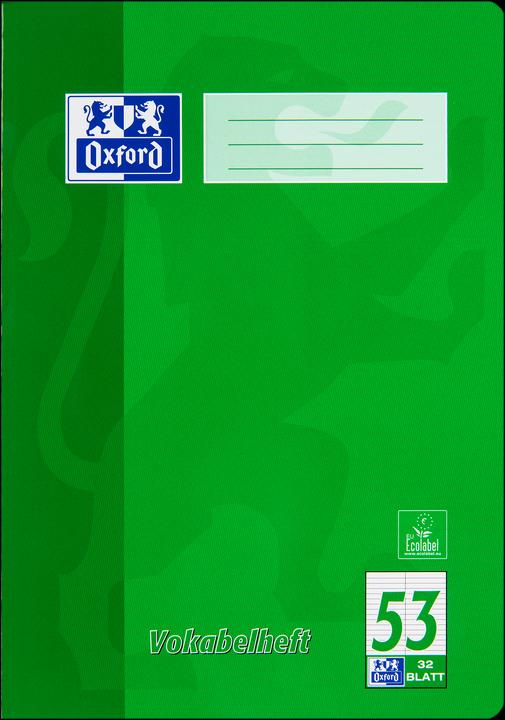Actual product image Oxford Vocabulary (A4, Lined, Hardcover)