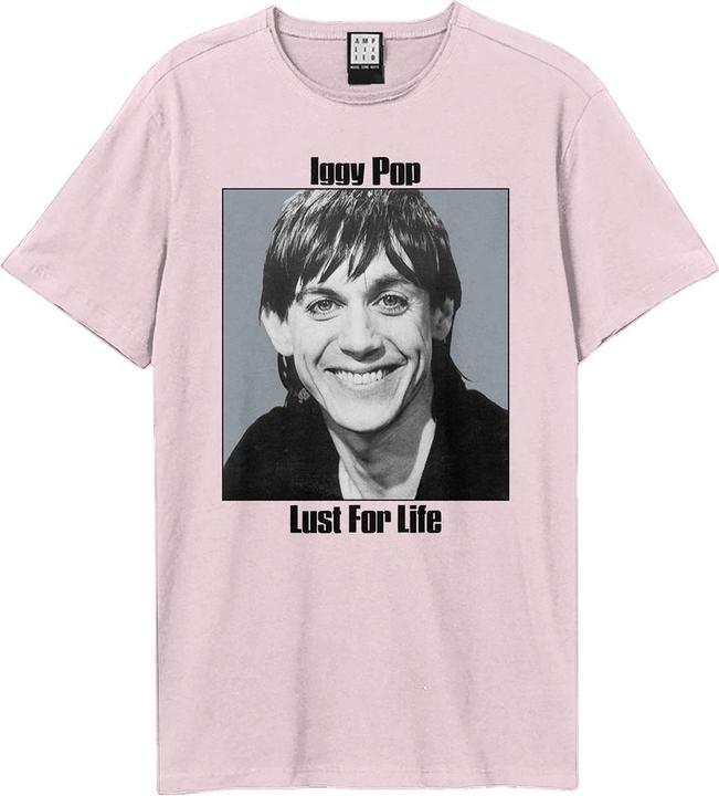 Actual product image Amplified Unisex Adult Lust For Life Iggy Pop T-Shirt (XL)