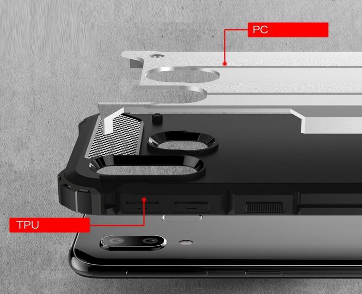 Produktbild Screenguard AdventureCase Samsung Galaxy A40 Hybrid Hülle (Samsung Galaxy A40)