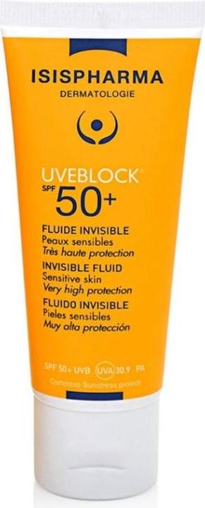 Isispharma Uveblock Fluide Invisible Spf50+ (Sonnencreme, SPF 50, 40 ml)