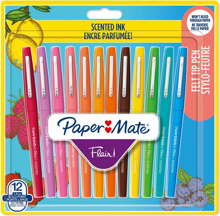 Image du produit Paper Mate Flair (Multicolore, 12 x)