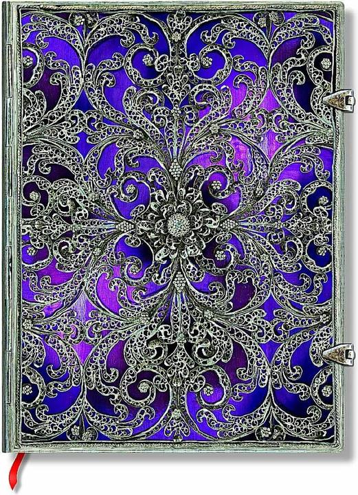 Produktbild Paperblanks Aubergine (180 x 230 mm, Liniert, Harter Einband)