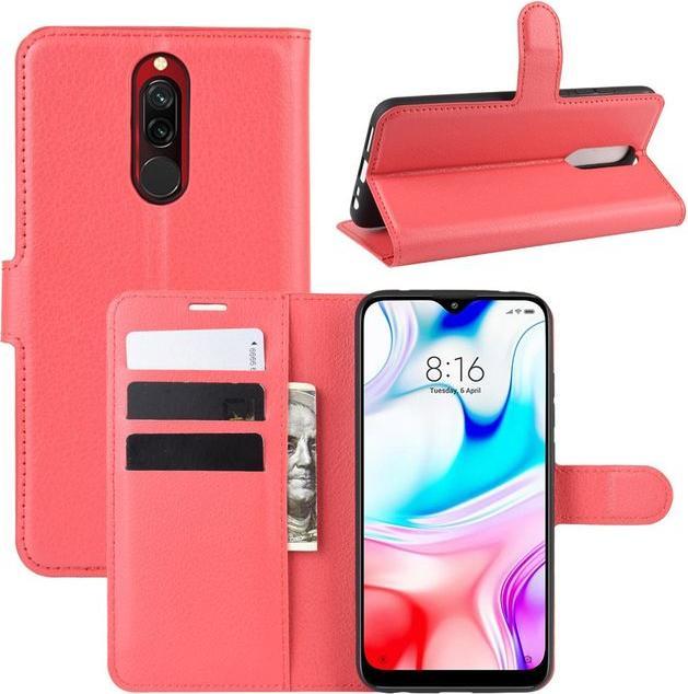 Image du produit MU Classic Série de couvertures de livres en cuir litchi (Xiaomi Redmi 8)