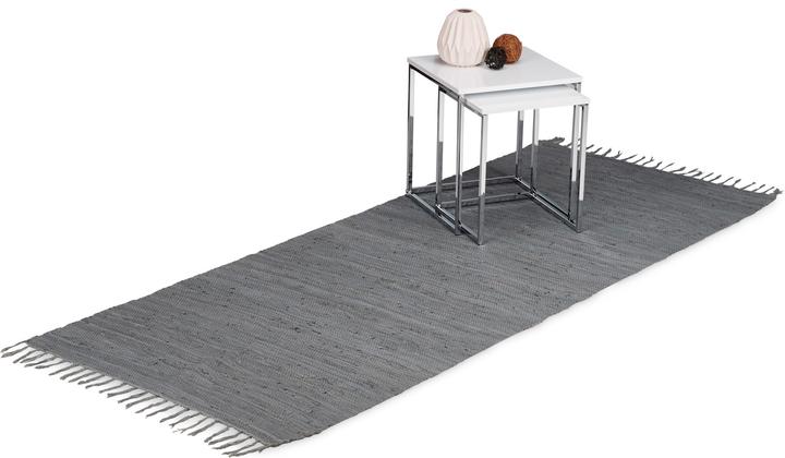 Immagine prodotto Relaxdays Tappeto patchwork monocolore (200 x 80 x 1 cm)