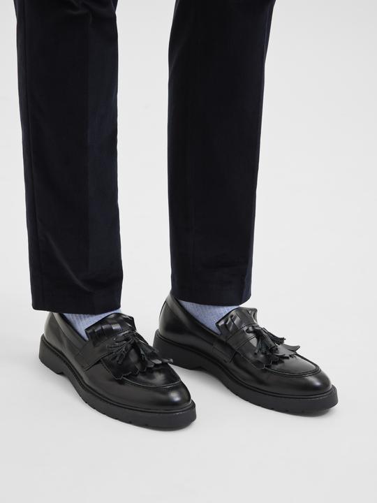 Produktbild Selected Homme Leder Kiltie Halbschuhe (43)