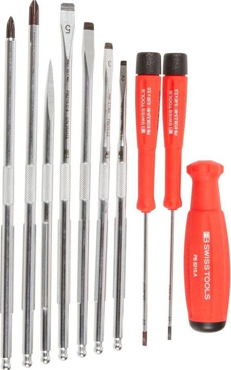Actual product image PB Swiss Tools Pb 8218 (Phillipps cross recess (PH), Pozidriv cross recess (PZ), Slotted screws)