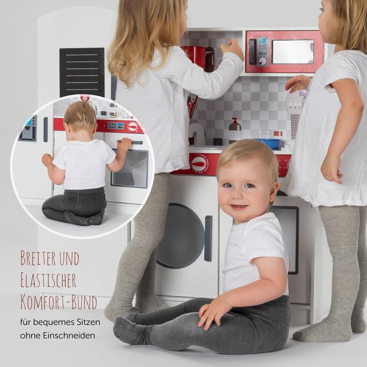 Immagine prodotto La Loona Collant per bambini LaLoona confezione da 2 pezzi - grigio scuro - (74/80)