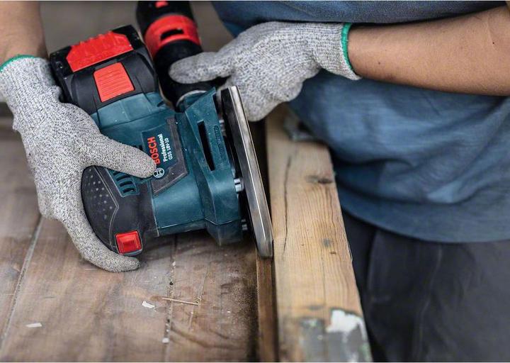 Actual product image Bosch Professional Zubehör Accessories 2608901644 Sanding paper for multi-sander 180 grit (L (G180)