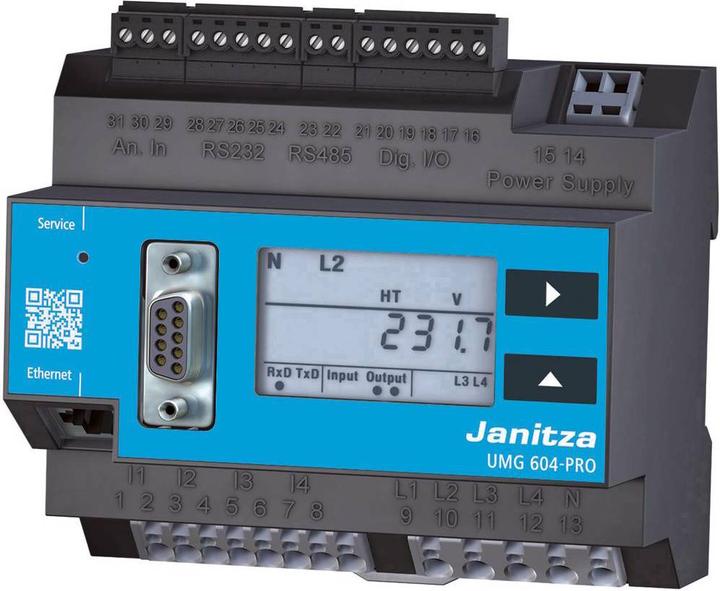 Actual product image Janitza Voltage quality analyzer UMG 604 PRO