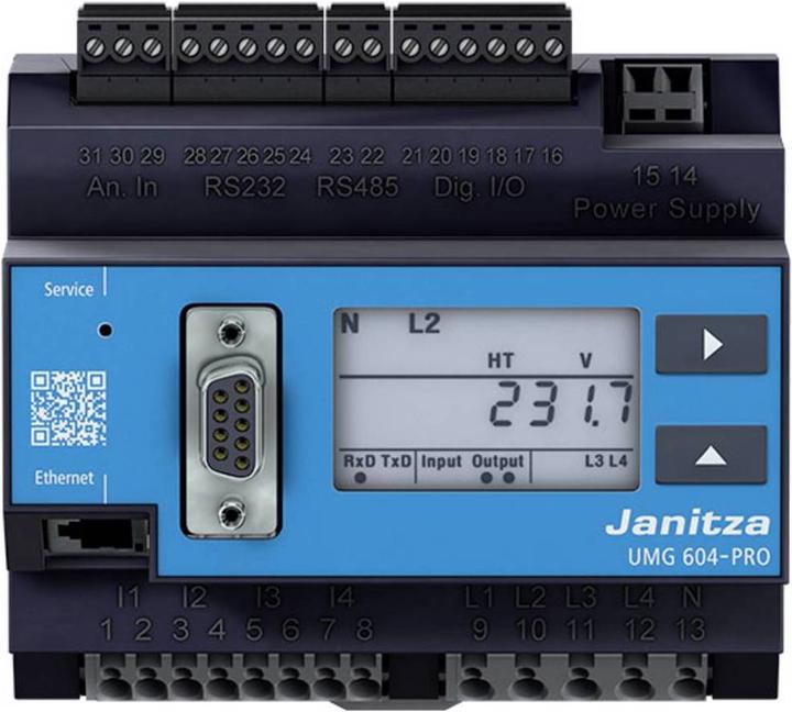 Actual product image Janitza Voltage quality analyzer UMG 604 PRO