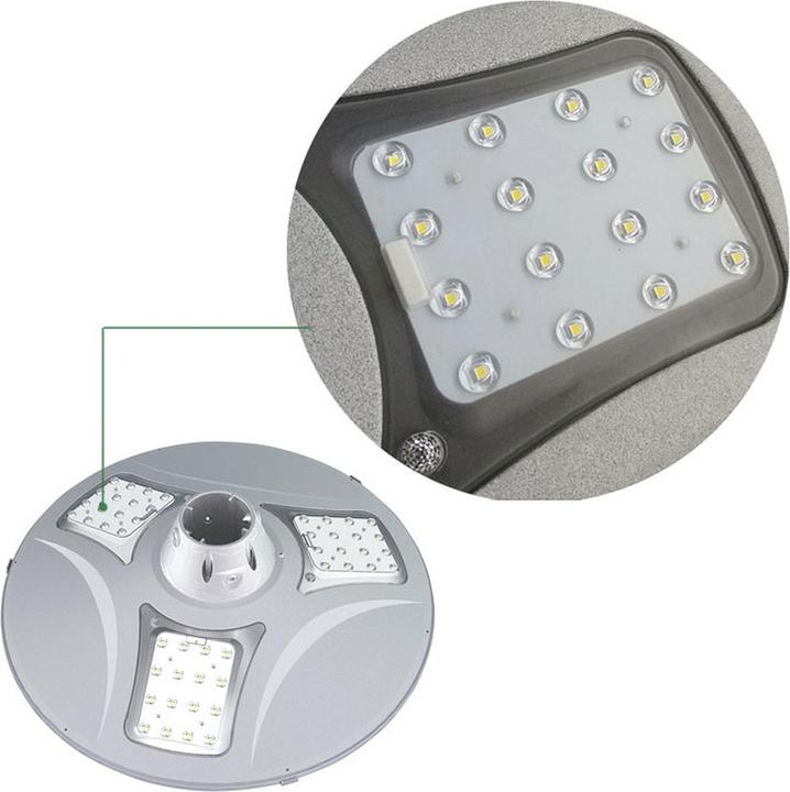 Produktbild Powerneed SLL12 Aussenbeleuchtung Aussensockel-/Pfostenbeleuchtung Nicht austauschbare Glühbirne(n) LED (2000 lm, IP65)