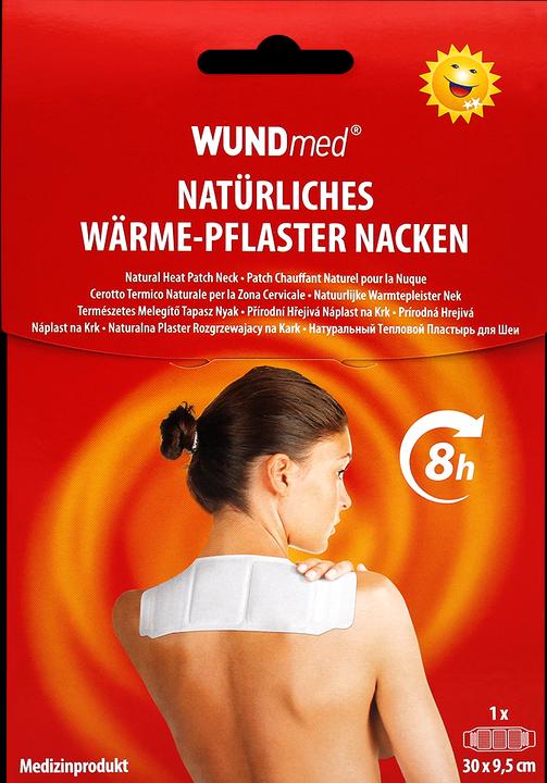 Produktbild Wundmed Nacken-Wärmepflaster 30x9.5cm weiss 8 Stunden