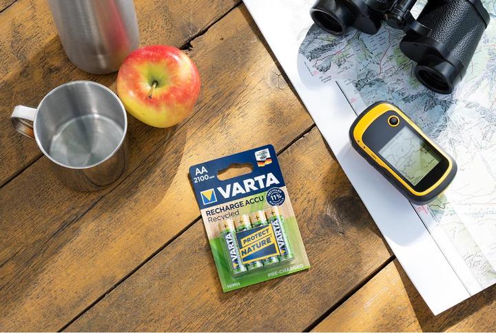 Produktbild Varta Recharge Accu Recycled (4 Stk., AA, 2100 mAh)