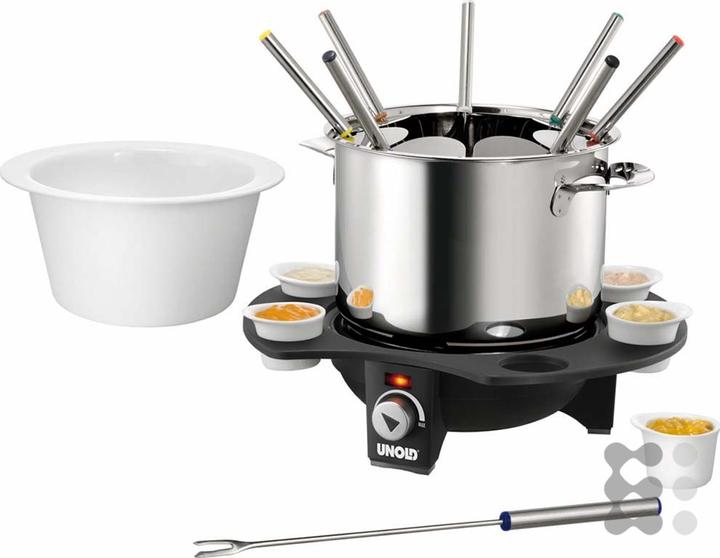 Unold Fondue Elegance (Schokoladenfondue, Käsefondue)