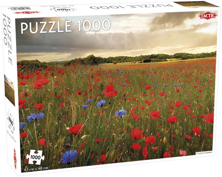 Image du produit Tactic Puzzle 1000 pcs Field of Flowers (1000 pièces)
